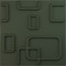 Ekena Millwork 11 7/8in. W x 11 7/8in. H Oslo EnduraWall Decorative 3D Wall Panel Covers 0.98 Sq. Ft. WP12X12OSGHC - alternate 1